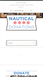 Mobile Screenshot of nauticaldonations.org